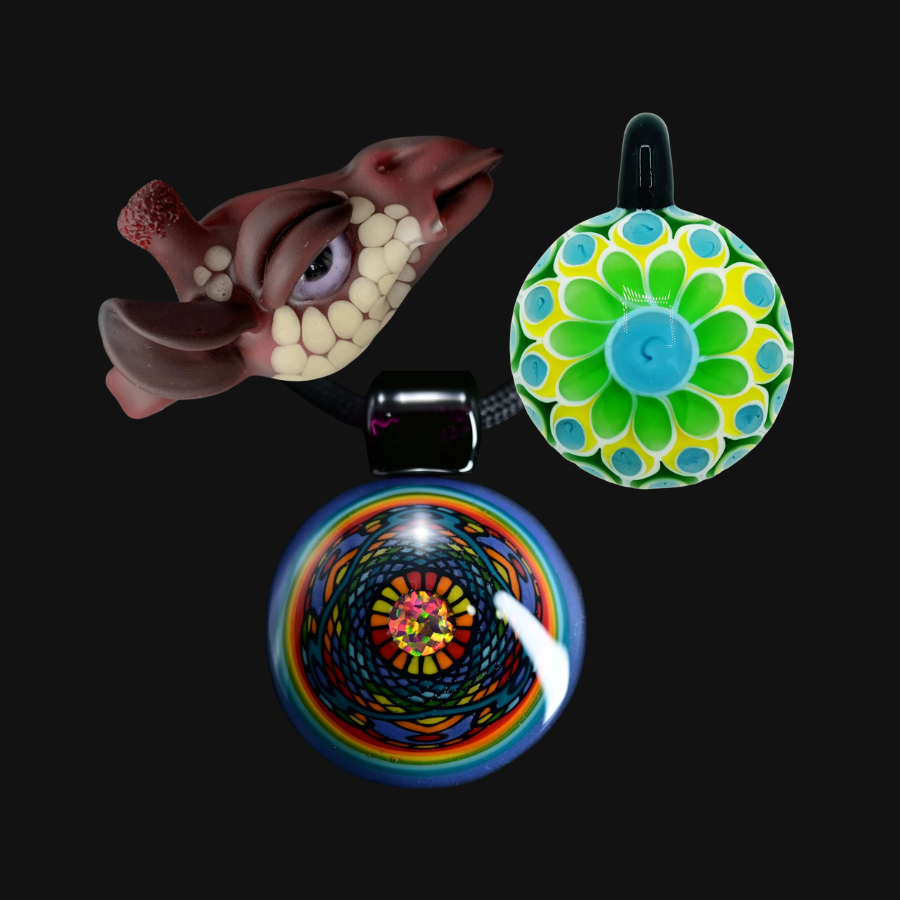 Heady Glass Pendants