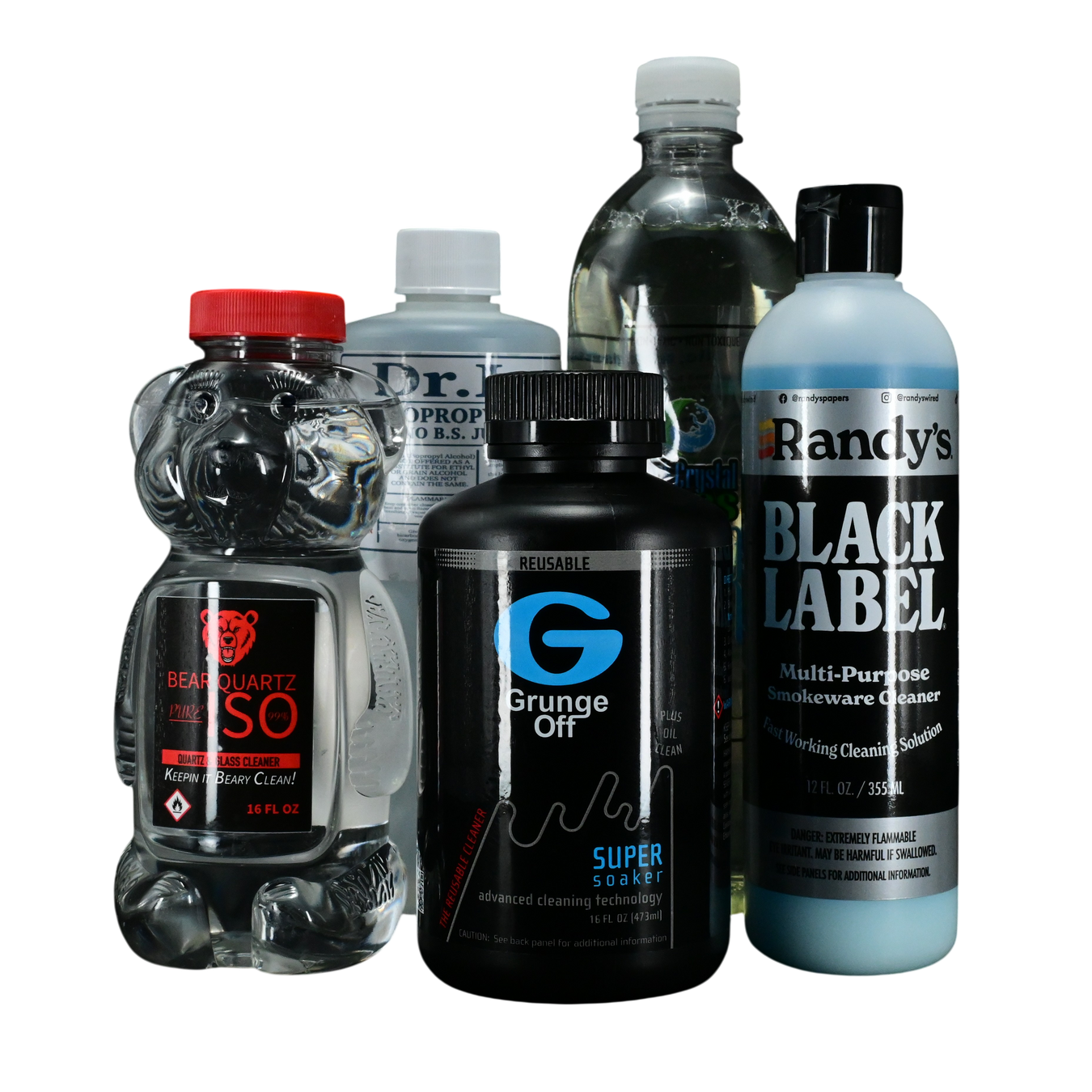 Bong & Waterpipes Cleaner bottle