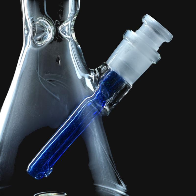 Spaceman Glass Blue Cropal Downstem