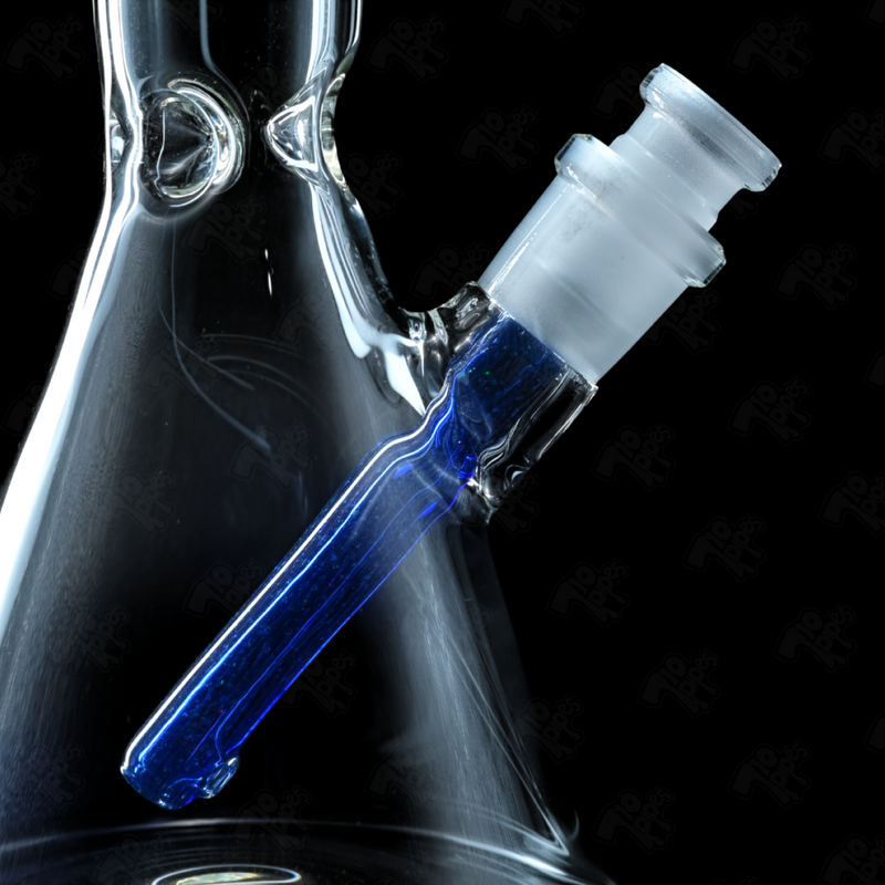 Spaceman Glass Blue Cropal Downstem