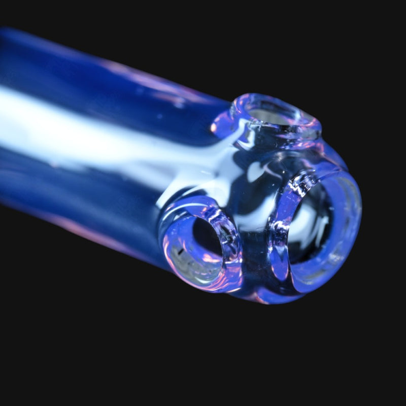 Spaceman Glass Purple Downstem
