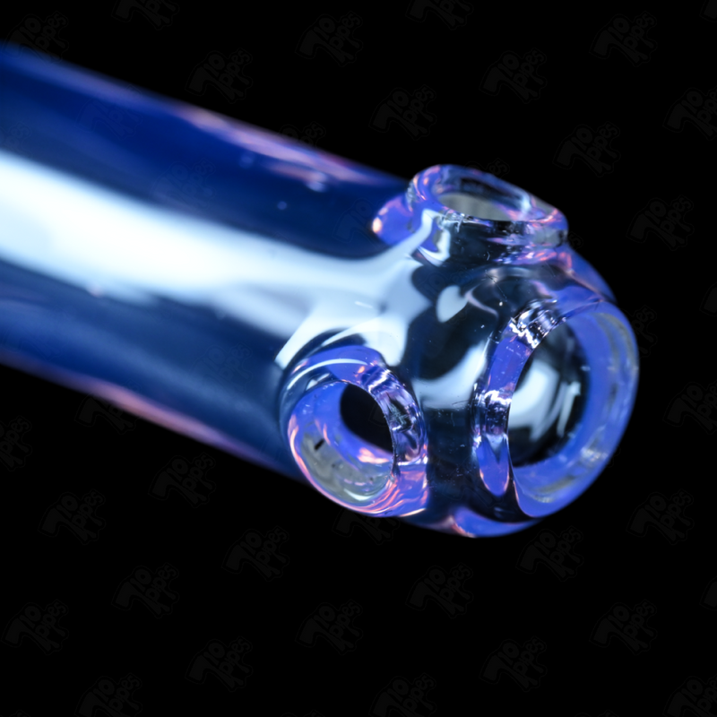 Spaceman Glass Purple Downstem