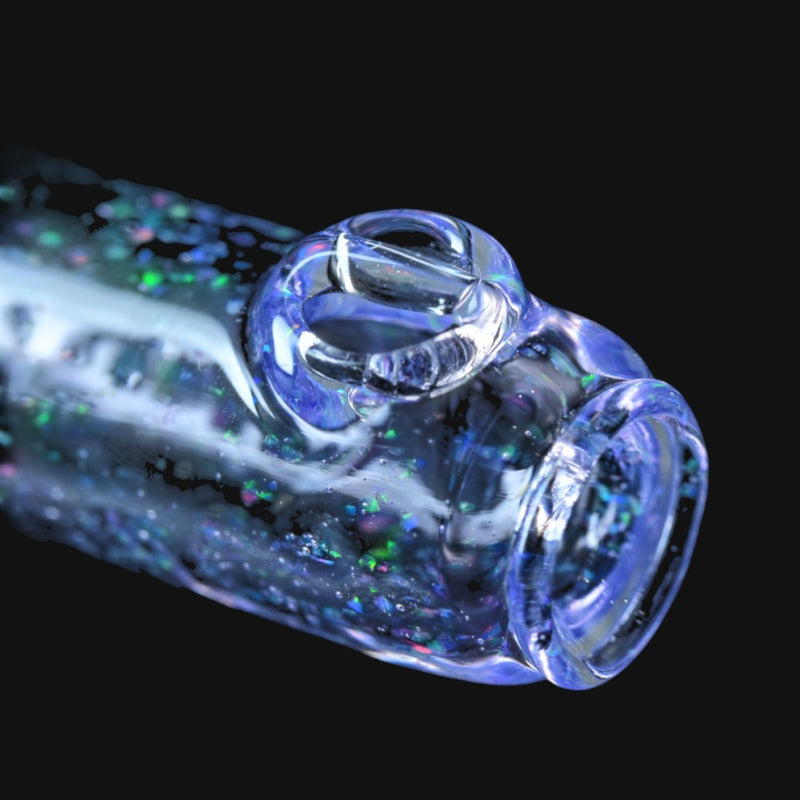 Spaceman Glass Purple Cropal Downstem