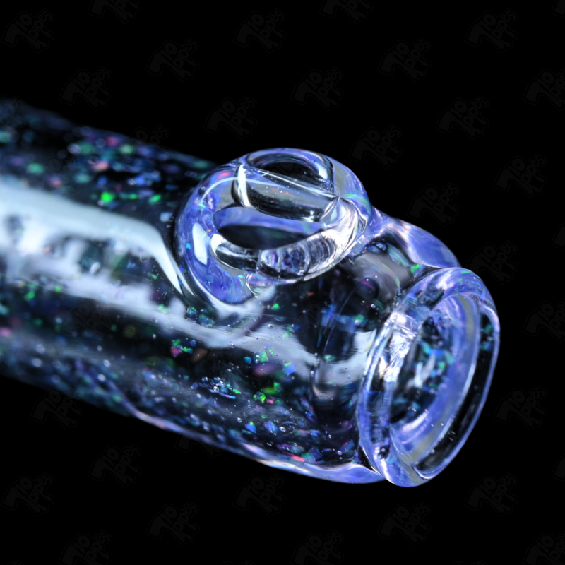 Spaceman Glass Purple Cropal Downstem