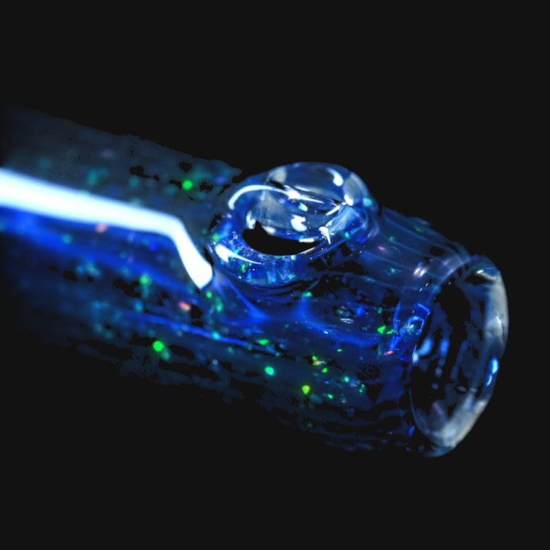 Spaceman Glass Blue Cropal Downstem