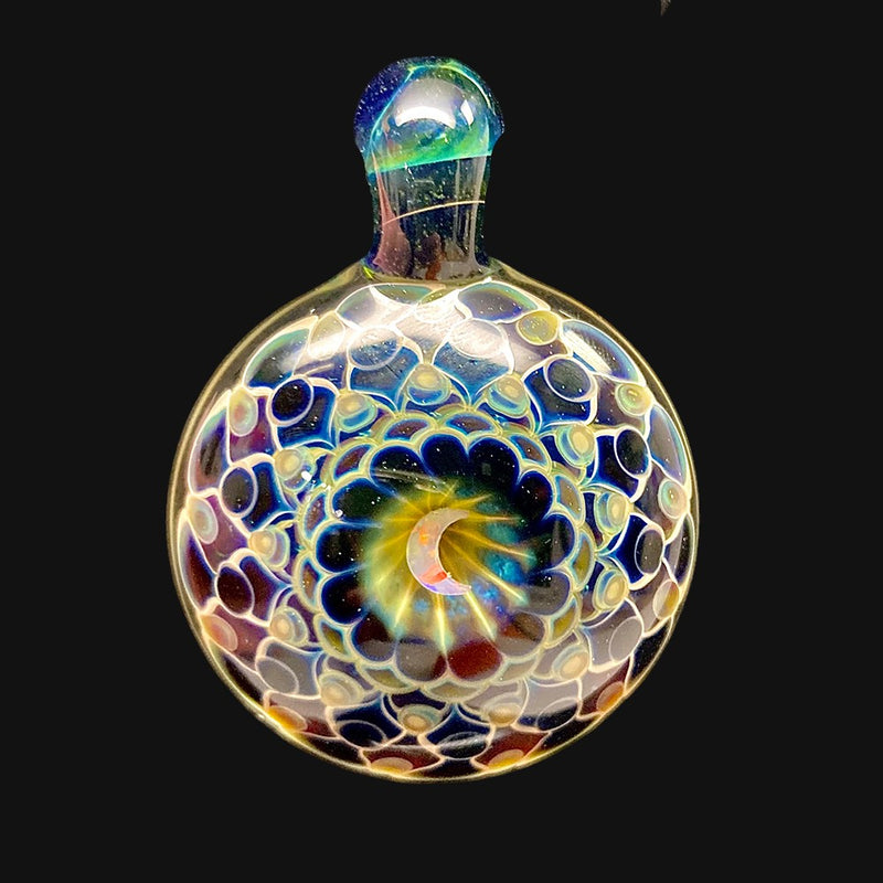 Juju Glass Triangle Opal Pendant