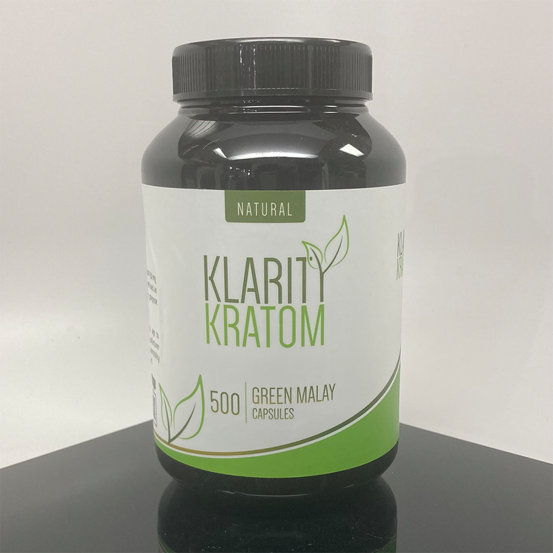 Klarity Kratom Green Malay Capsules