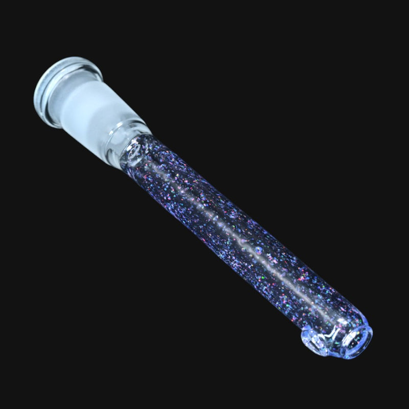 Spaceman Glass Purple Cropal Downstem