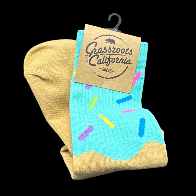 Grassroots Blue KGB Socks