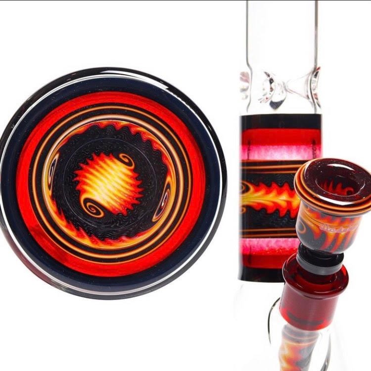 Illadelph Custom Beaker (Fire Wig Wag)