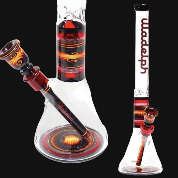 Illadelph Custom Beaker (Fire Wig Wag)