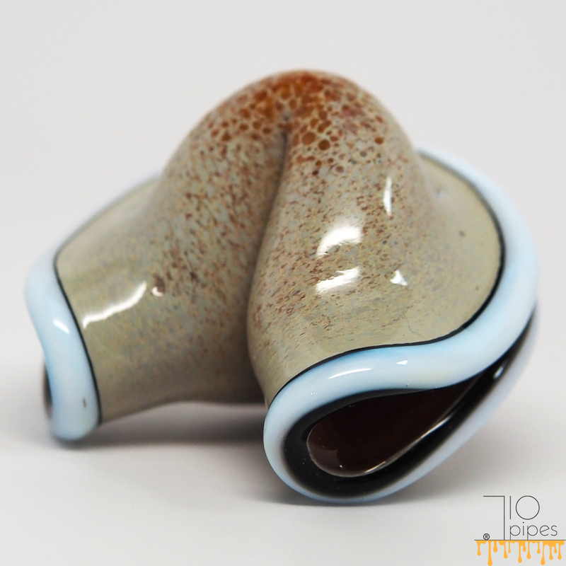 Dux Glass Fortune Cookie Pendant