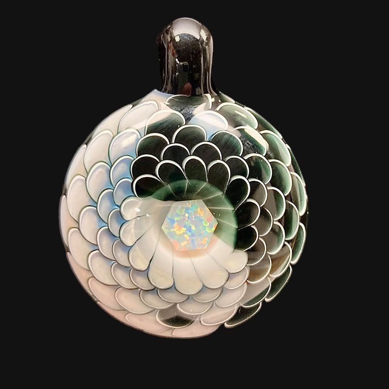 Juju Glass Triangle Opal Pendant