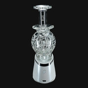 710 Pipes Smoke Shop Avant-Garde Deco Orb Fila borosilicate glass top for Puffco Peak with intricate membrane design