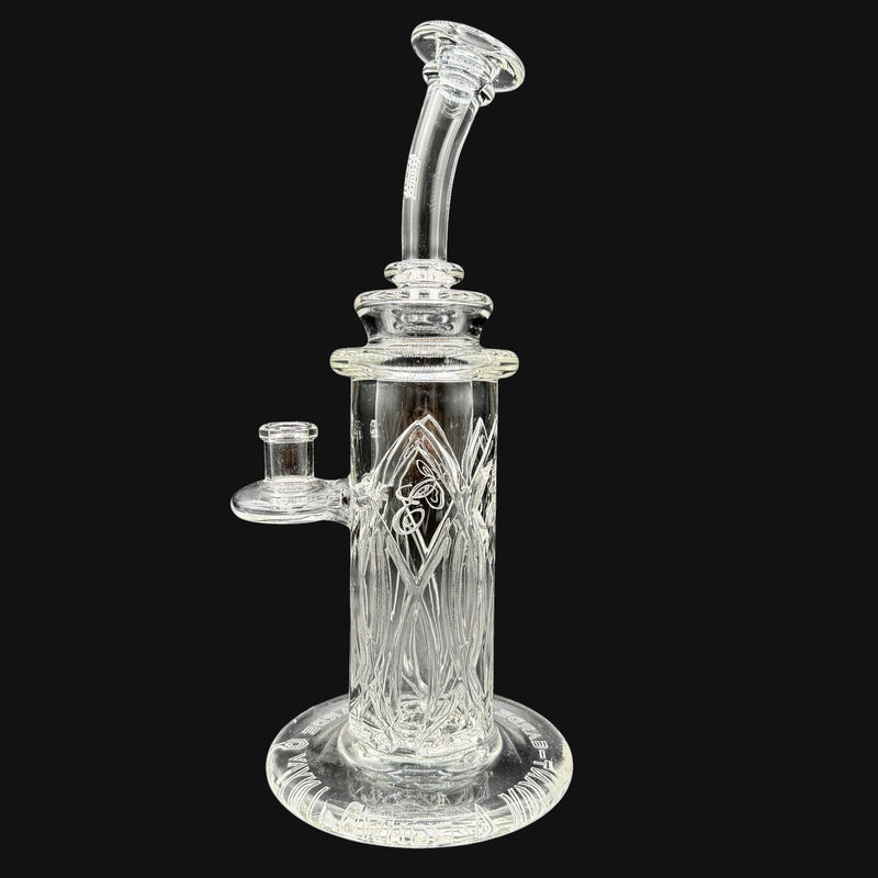 710 Pipes Smoke Shop Avant-Garde Elementum Clear Membrane Columnar rig with 8-hole percolator and Membrane Tech for smooth hits.