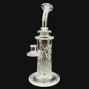 710 Pipes Smoke Shop Avant-Garde Elementum clear borosilicate glass rig with Membrane Tech and 8-hole percolator.