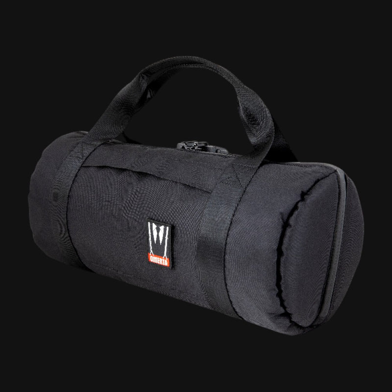 710 Pipes Smoke Shop black Dime Bags Omerta 17 inch Brigata smell-proof duffle bag with lockable design