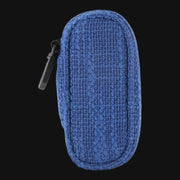 710 Pipes Smoke Shop blue Dime Bags 5 inch padded hempster travel case with zipper and clip