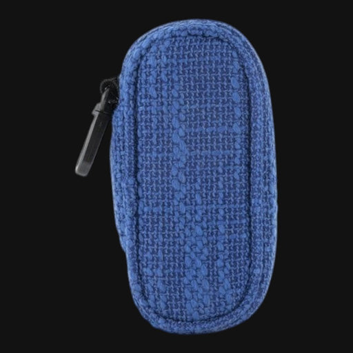 710 Pipes Smoke Shop blue Dime Bags 5 inch padded hempster travel case with zipper and clip