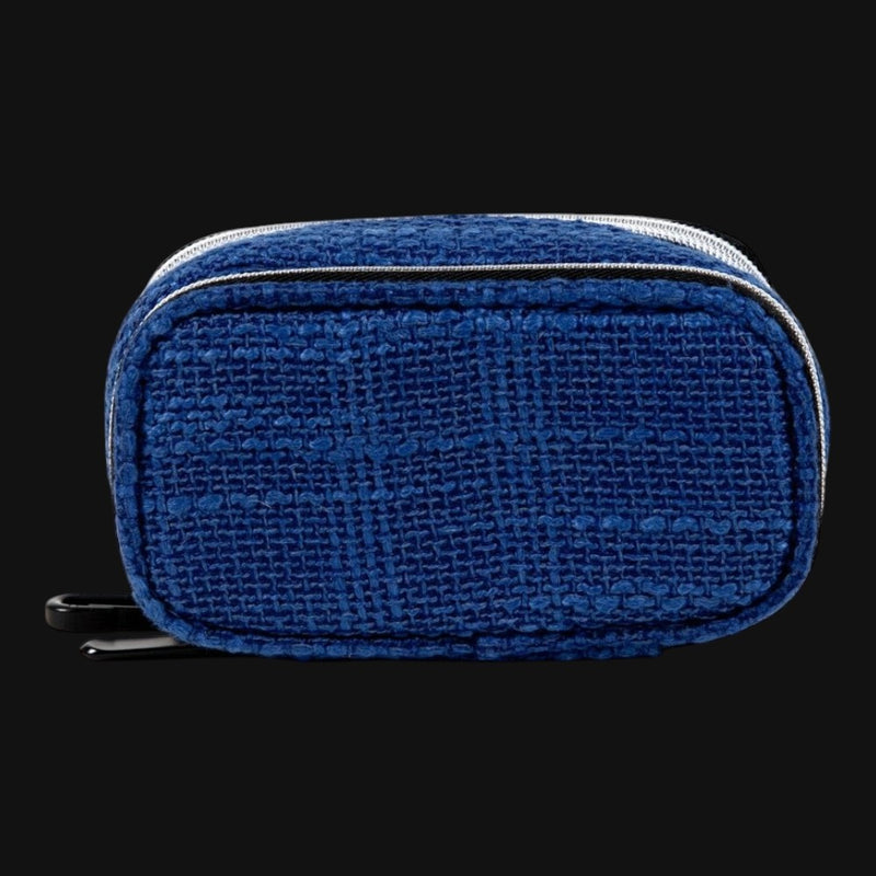 710 Pipes Smoke Shop blue Dime Bags 6-inch padded travel case with durable Hempster fabric and zipper closure