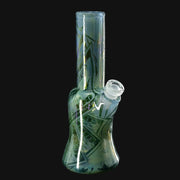 710 Pipes Smoke Shop Bob Badtram triple sleeved glass money jammer rig with 2-hole perc down-stem, 6.75 inches tall.