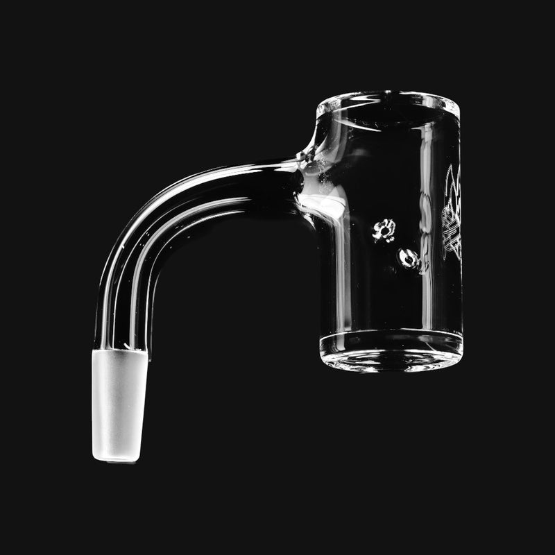 710 Pipes Smoke Shop Campfire Quartz auto spinner flat top banger with clear glass design