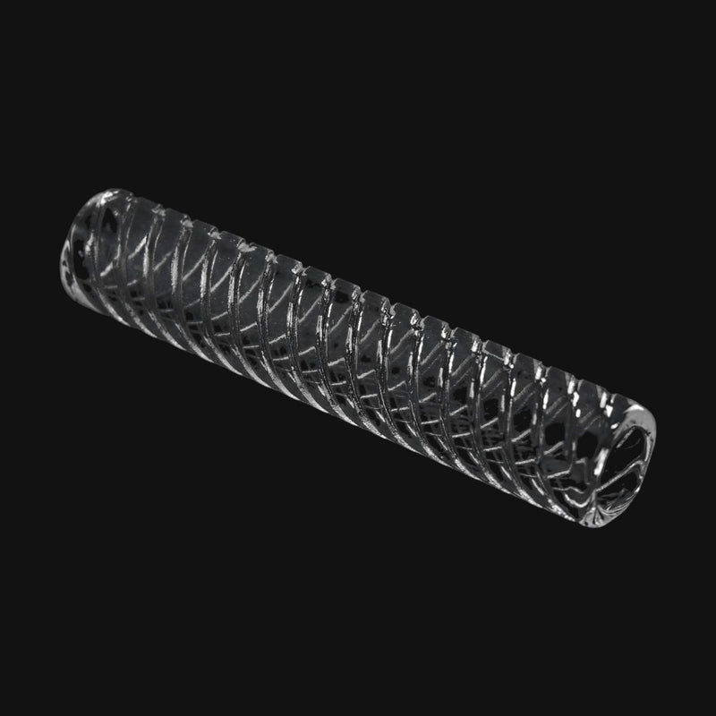 710 Pipes Smoke Shop Campfire quartz hollow pillar for terp slurper bangers with a clear spiral design