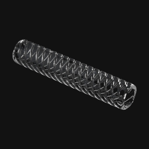710 Pipes Smoke Shop Campfire quartz hollow pillar for terp slurper bangers with a clear spiral design