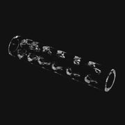 710 Pipes Smoke Shop Campfire Quartz Hollow Pillar for terp slurper bangers, clear glass design for airflow.