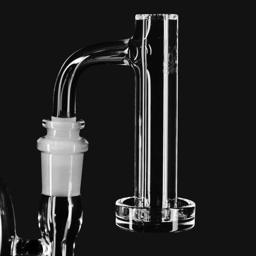 710 Pipes Smoke Shop Campfire Quartz XXL straight slurper banger with clear glass design in 10mm or 14mm joint sizes.