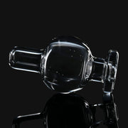 710 Pipes Smoke Shop clear glass bubble cap by Zombie Hand Studios for 25mm flat top bangers
