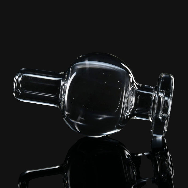 710 Pipes Smoke Shop clear glass bubble cap by Zombie Hand Studios for 25mm flat top bangers