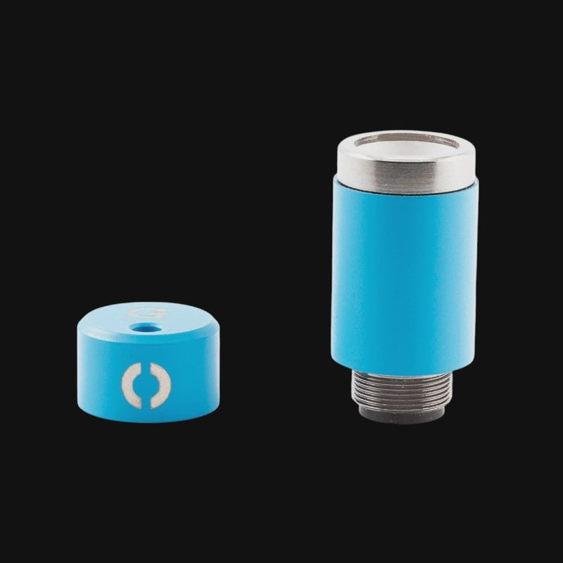 710 Pipes Smoke Shop G Pen Connect Cookies atomizer in blue with magnetic cap and ceramic heating chamber