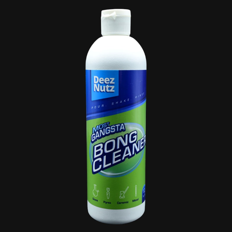710 Pipes Smoke Shop Deez Nutz bong cleaner bottle for glass, pyrex, ceramic, and metal smoking accessories.
