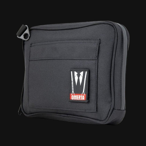 710 Pipes Smoke Shop Dime Bags Omerta The Boss black smell-proof pouch with carbon-filter technology and velcro label