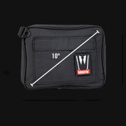 710 Pipes Smoke Shop 10-inch black smell-proof Dime Bags Omerta The Boss pouch with a secure combination lock