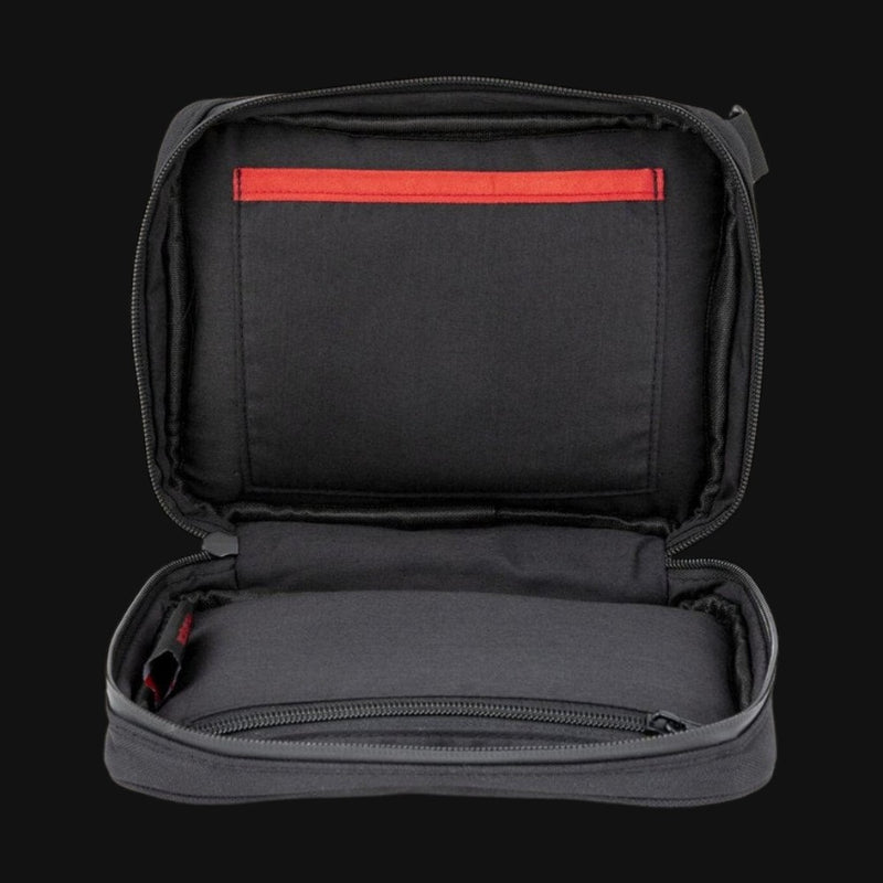 710 Pipes Smoke Shop Dime Bags Omerta The Boss smell-proof pouch interior with padded lining and zippered pocket