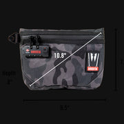710 Pipes Smoke Shop Dime Bags Omerta Collector smell-proof camo stash bag with a TSA-approved combination lock.