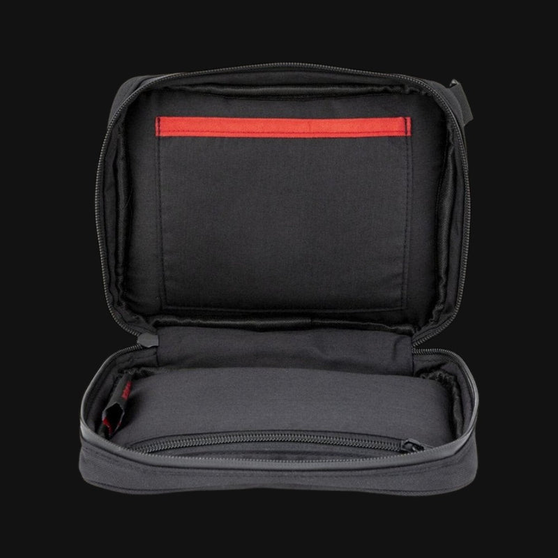 710 Pipes Smoke Shop Dime Bags Omerta The Boss smell-proof pouch interior with padded lining and zippered pocket.