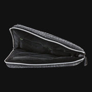 710 Pipes Smoke Shop Dime Bags 10-inch padded pouch with durable grey Hempster exterior and soft black velour interior.