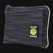 710 Pipes Smoke Shop Dime Bags 10-inch black hempster padded pouch with a durable zipper and signature velcro label