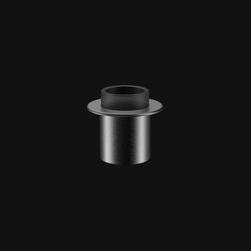 Dr. Dabber Switch Sapphire Induction Cup Insert from 710 Pipes Smoke Shop, featuring a titanium base and sapphire bowl.