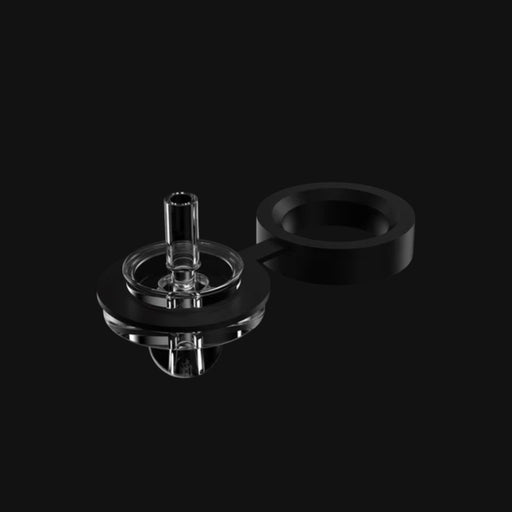 710 Pipes Smoke Shop replacement glass carb cap with black silicone seal for Dr. Dabber XS vaporizer