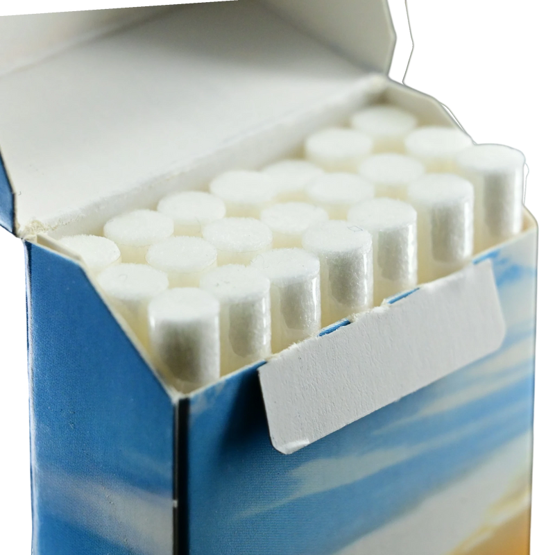 710 Pipes Smoke Shop Elements Super Slim Pinner Tips in a blue and white branded box