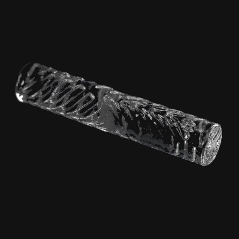 710 Pipes Smoke Shop Campfire Quartz Etched Pillar for terp slurper bangers with a textured surface for even vaporization.