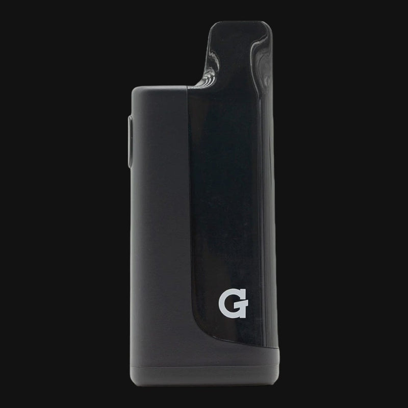 710 Pipes Smoke Shop G Pen Hydout 510 battery in matte black with a glossy finish and G logo branding
