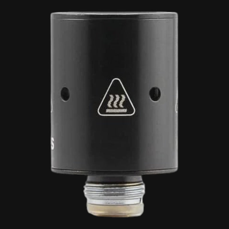 710 Pipes Smoke Shop G Pen Micro+ replacement tank in black with heat icon branding