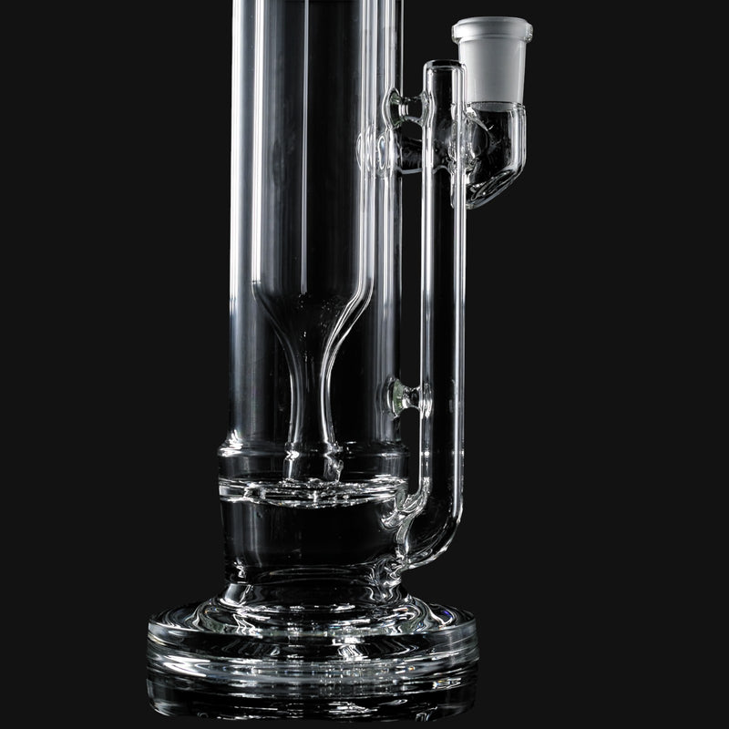 710 Pipes Smoke Shop Hamm Outside/In Tube #2 glass bong with 14mm 90° joint and thin wall construction.