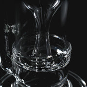 710 Pipes Smoke Shop Hamm Outside/In Tube #2 glass water pipe with 14mm 90° joint and thin wall construction.