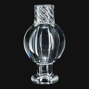 710 Pipes Smoke Shop Gordo Riptide clear borosilicate glass bubble carb cap with multi-bore airflow design